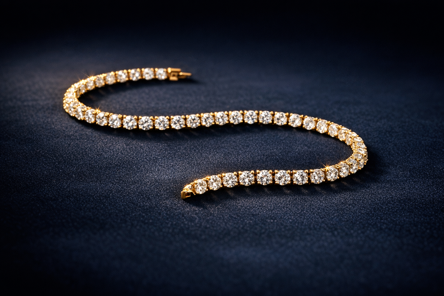 Diamond tennis bracelet
